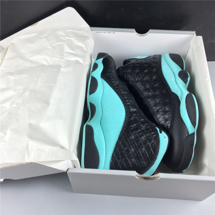 jordan 13 retro black island green 414571-030