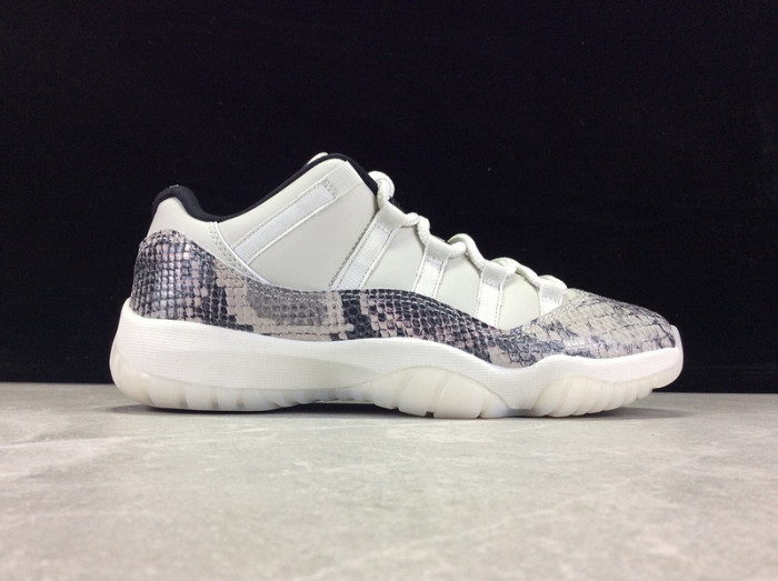 jordan 11 retro low snake light bone cd6846-002