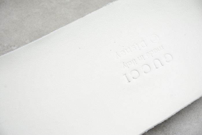 g*u*i low-top sneaker white with mickey e1246