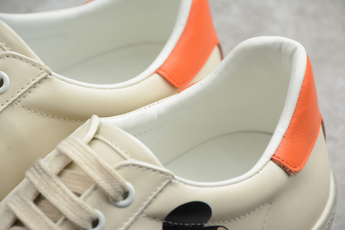 g*u*i low-top sneaker white with mickey e1246