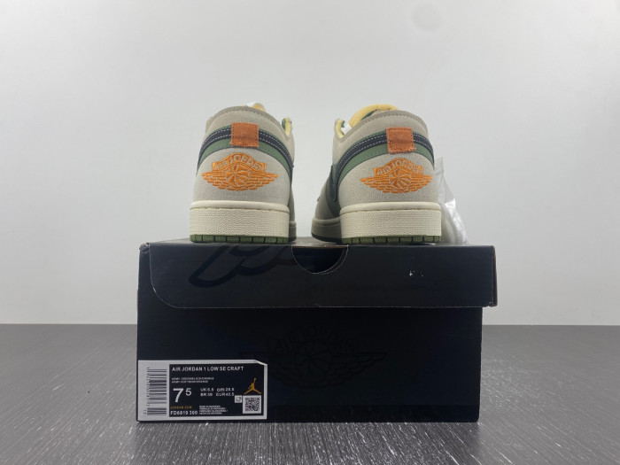 air jordan 1 low craft fd6819-300