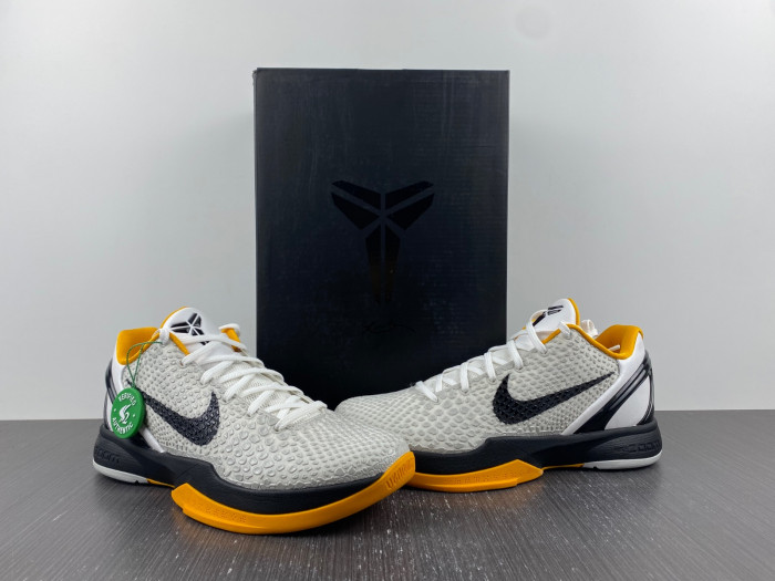nike kobe 6 protro playoff pack white del sol cw2190-100