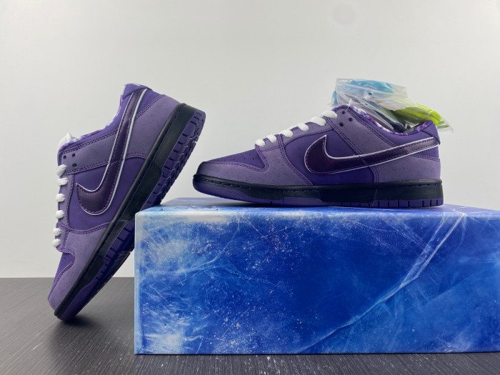 nike sb dunk low purple lobster x concepts bv1310-555