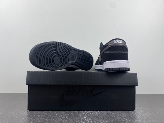 nike dunk low airbrush s*h black fd6923-001