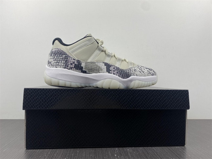 jordan 11 retro low snake light bone cd6846-002