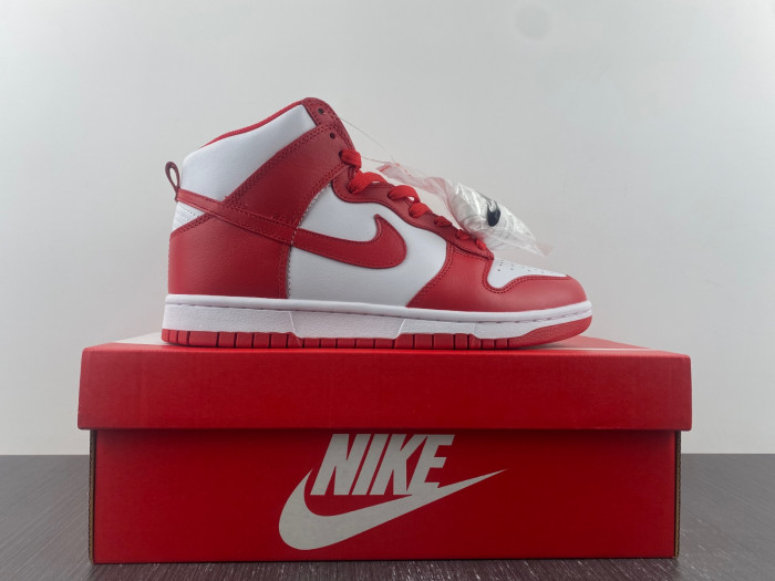 nike dunk high championship white red dd1399-106