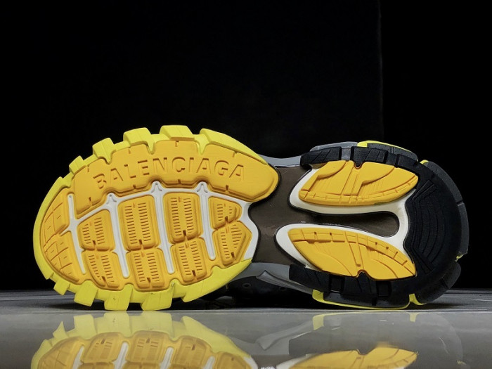 Ba*len*cia*ga track trainer gray yellow w09o5 8129