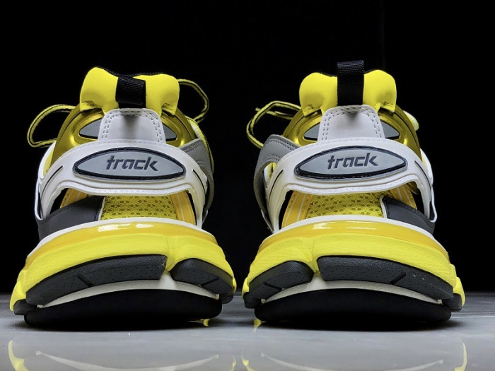 Ba*len*cia*ga track trainer gray yellow w09o5 8129