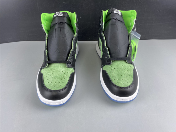 air jordan 1 high zoom “rage green” ck6637-002
