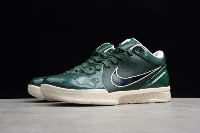 zoom kobe 4 protro green/black/white cq3869-301