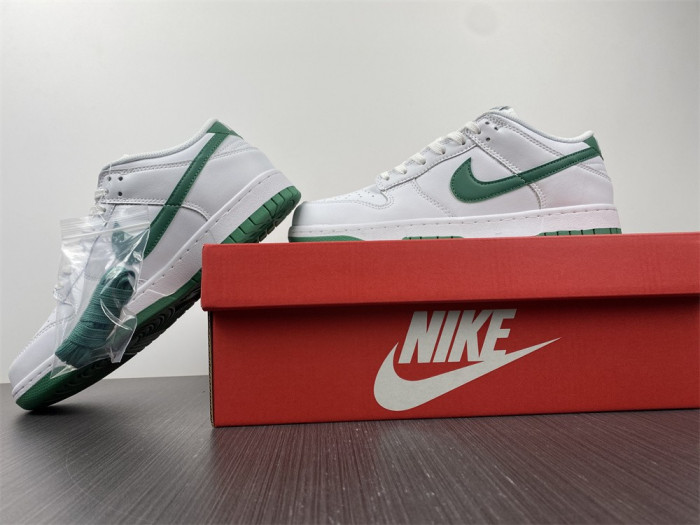 nike dunk low white green noise dd1503-112