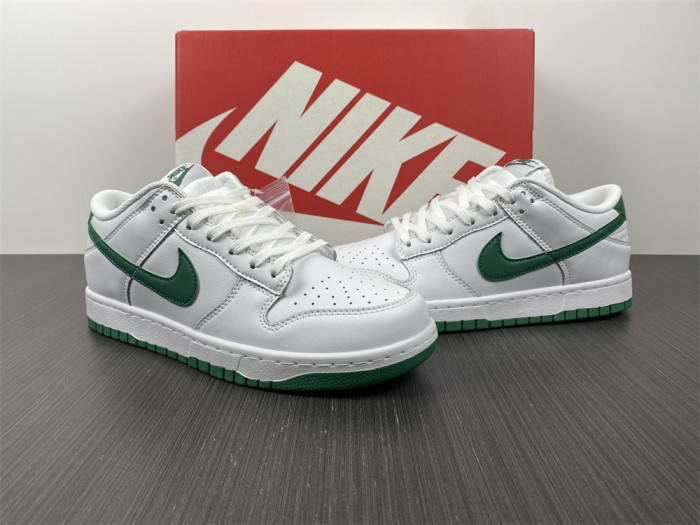 nike dunk low white green noise dd1503-112