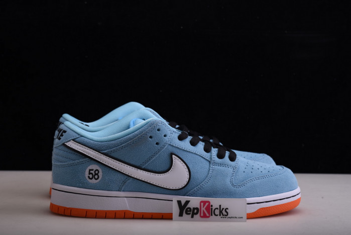 nike sb dunk low pro club 58 gulf x we club bq6817-401