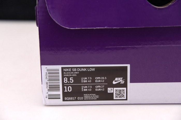 nike sb dunk low fog bq6817-010