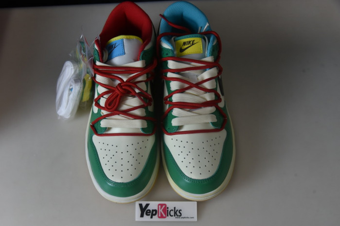 nike dunk low roma green dh0952-101