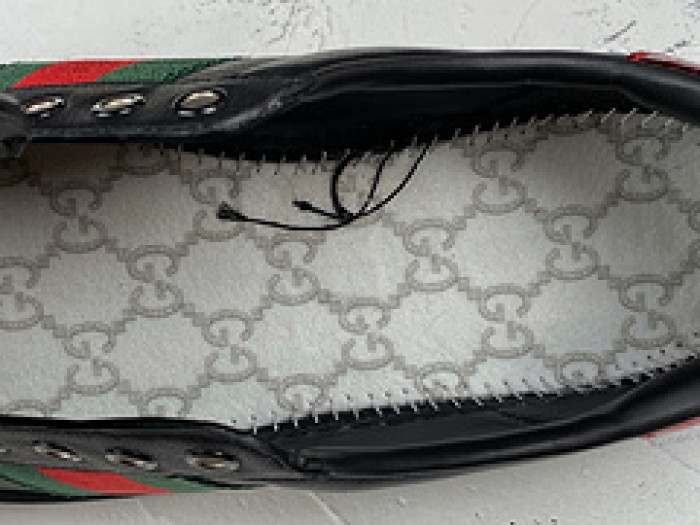 g*u*i ace embroidered low-top sneaker e2271