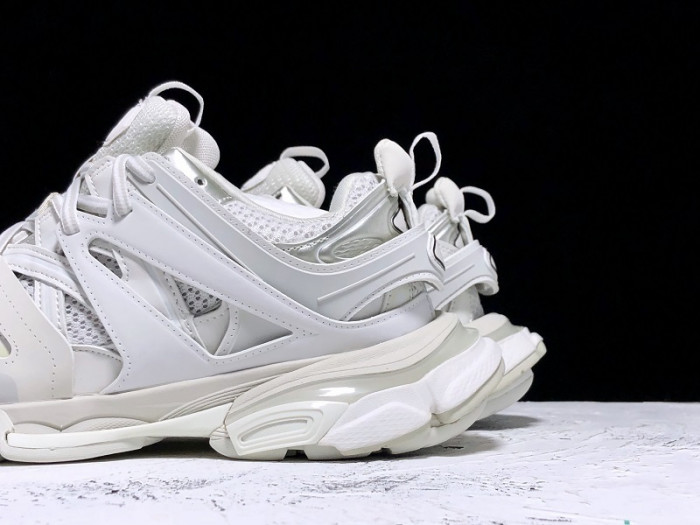 Ba*len*cia*ga track trainer all white w09o5 8128