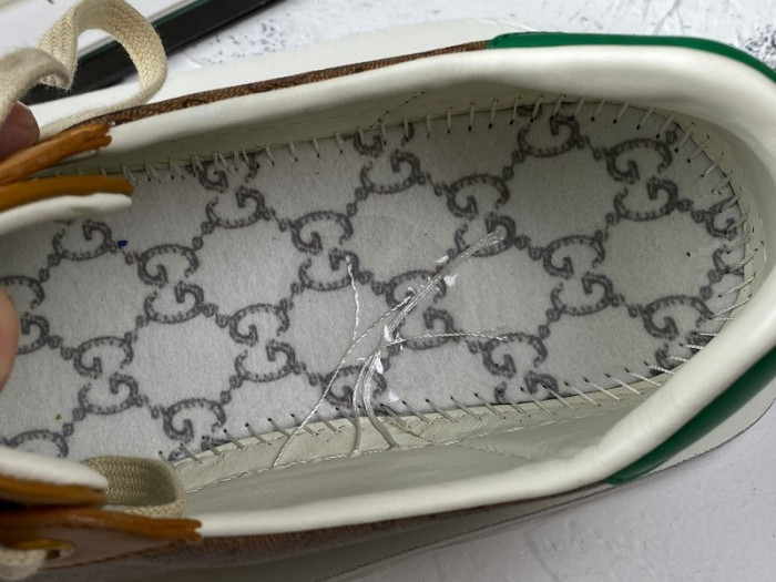 g*u*i ace embroidered low-top sneaker e2273