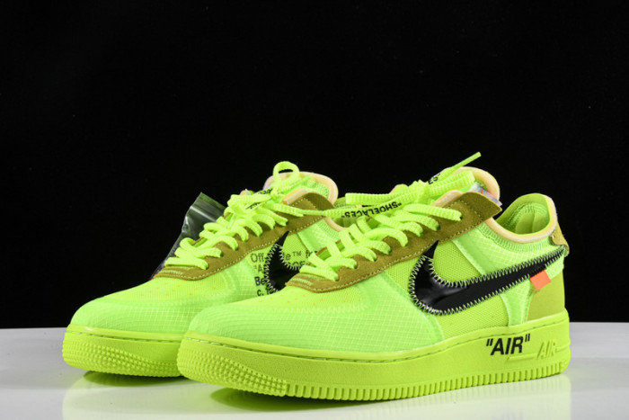 ow nike air force 1 low volt ao4606-700