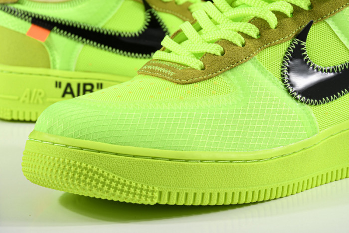 ow nike air force 1 low volt ao4606-700