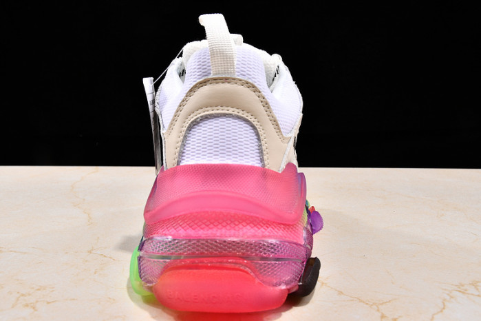 Ba*len*cia*ga triple s trainers clear sole trainer w09o5 8124