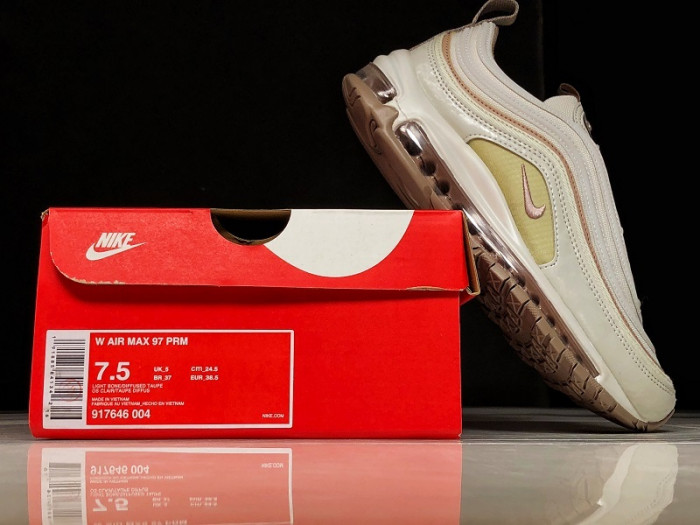 nike air max 97 light bone diffused taupe (w) 917646-004