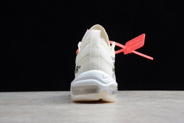 ow x air max 97 white aj4585- 100