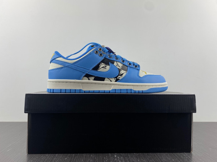 nike dunk low chrome hearts unc dd1503-1001