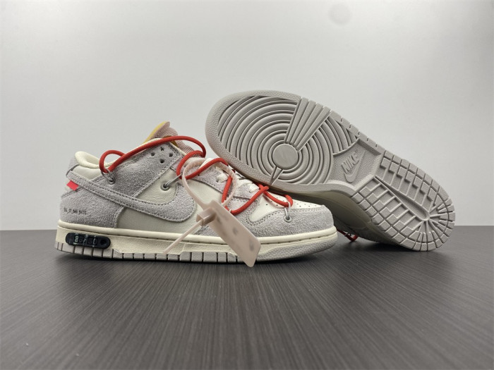 nike dunk low ow lot 33 dj0950-118