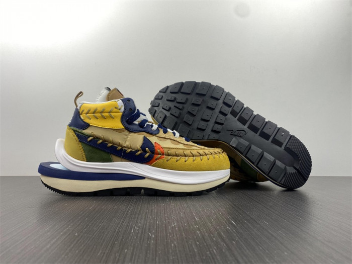 nike vaporwaffle sacai jean paul gaultier sesame blue dh9186-200