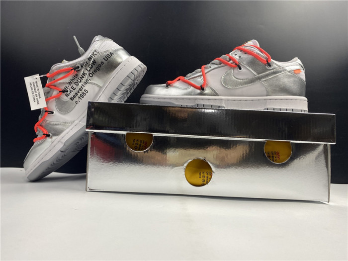 ow x nike dunk low ct0856- 800