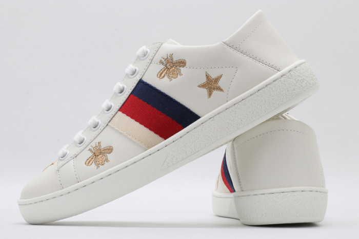 g*u*i ace embroidered low-top sneaker e2335