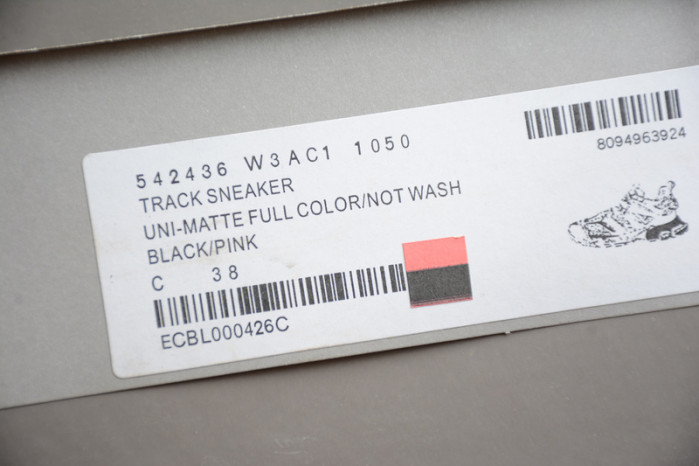 Ba*len*cia*ga track w3ac1 1050