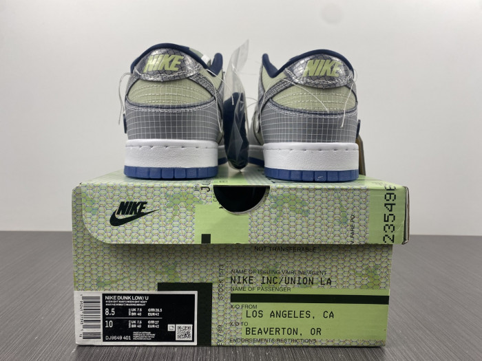nike dunk low union midnight navy dj9649-401