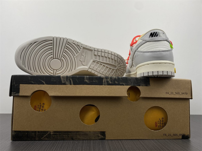 nike dunk low ow lot 6 dm1602-110