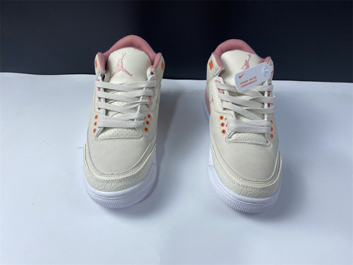 air jordan 3 retro sail rust pink ck9246-116