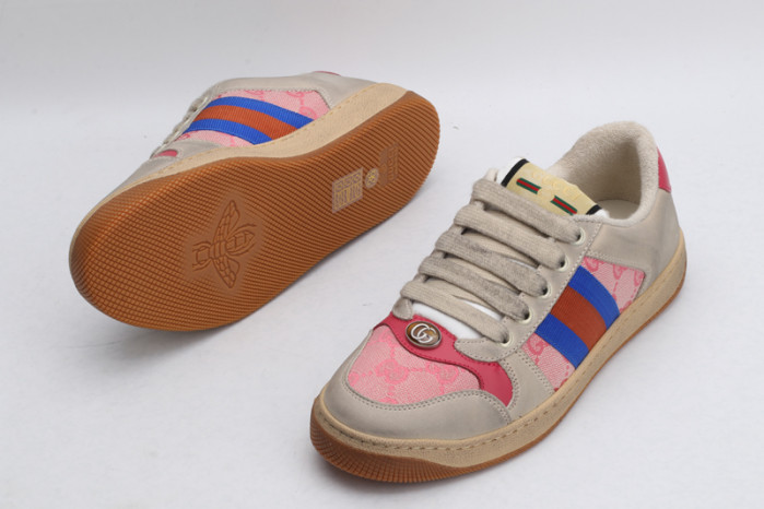 g*u*i ace embroidered low-top sneaker e2342