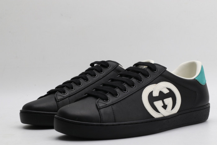 g*u*i ace embroidered low-top sneaker g168