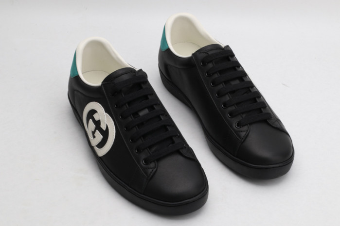 g*u*i ace embroidered low-top sneaker g168