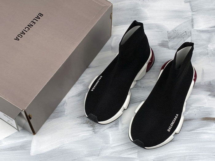 Ba*len*cia*ga speed trainer sneakers black tt2589