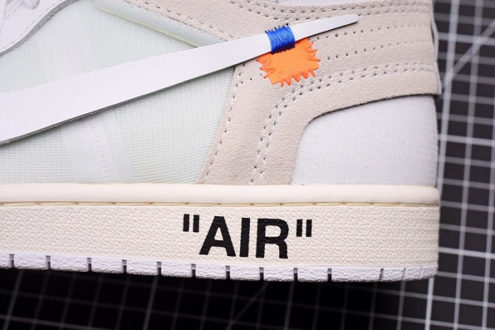 air jordan 1 x ow white aq0818-100